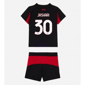 AC Milan Ardon Jashari #30 Kotipaita Lapsille 2025-26 Lyhythihainen (+ shortsit)